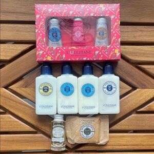 BRAND NEW L'OCCITANE travel skincare gift set!